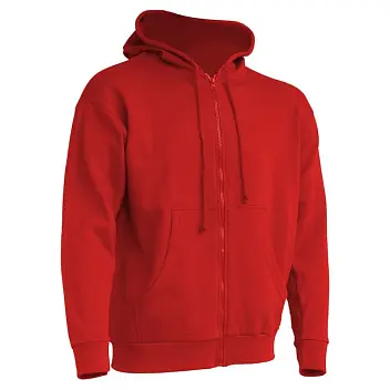 Толстовка 'JHK' 'HOODED SWEATER UNISEX' RED Красный 1624-07