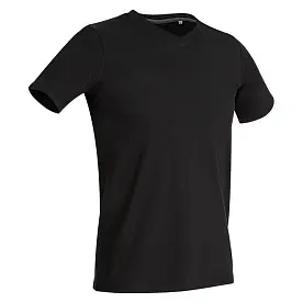 Футболка 'Stedman' 'Clive (V-neck)' Black Opal