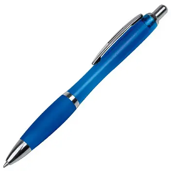 Ручка пластикова Синий Серебристый 4539-05
