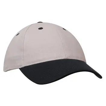 Кепка 'HeadWear' 'Brushed Cotton Cap' Stone-Navy Серый Темно-синий 6948-23