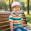 Кепка 6 панелей 'coFEE' 'Child snap' пластикова застібка