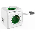 Зарядное устройство USB 'Allocacoc' 'PowerCube Extended USB' + 4 розетки шнур 1,5м