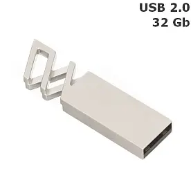 Флешка 'Crossing' silver 32 Gb USB 2.0