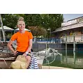 Футболка 'JHK' 'SPORT T-SHIRT LADY' ORANGE FLUOR