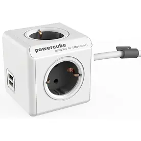 Зарядний пристрій PowerCube Extended USB 3m cable DE