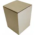 Коробка картонная Самосборная 90х90х120 мм бурая