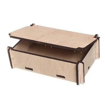 Коробка фанерная 120x65x30 Древесный 9034-01