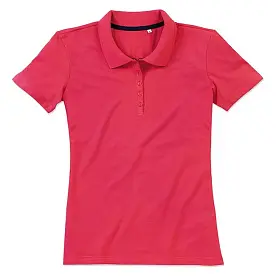 Футболка Поло 'Stedman' 'Hanna (Polo)' Salmon Pink