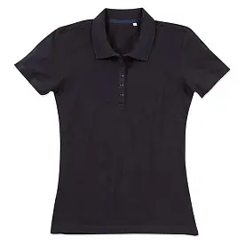 Футболка Поло 'Stedman' 'Hanna (Polo)' Black Opal