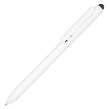 Ручка пластикова 'VIVA PENS' 'LIO WHITE' Черный Белый 8637-01