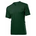 Футболка 'Stedman' 'Classic V-neck Men' Bottle Green