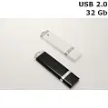 Флешка пластиковая 32 Gb USB 2.0