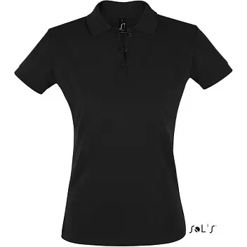 Футболка поло з короткими рукавами 'SOL'S' PERFECT WOMEN Черный 5496-06