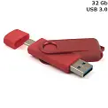 Флешка 'Twister Double' Type-C 32 Gb USB 3.0