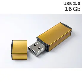 Флешка 'GoodRAM' 'EDGE' 16 Gb USB 2.0 золотиста