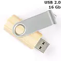 Флешка 'Twister' дерев'яна 16 Gb USB 2.0