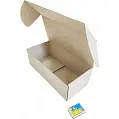Коробка картонная Самосборная 275х130х90 мм бурая