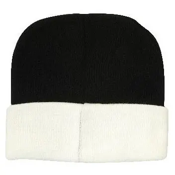Шапка акрилова 'HeadWear' 'Acrylic Beanie-Toque' Черный Белый 8952-04