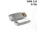 Флешка металева 8 Gb USB 2.0