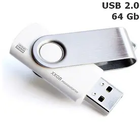 Флешка 'GoodRAM' 'TWISTER' 64 Gb USB 2.0 біла