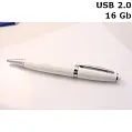 Флешка Ручка пластикова 16 Gb USB 2.0