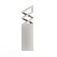 Флешка 'Crossing' silver 64 Gb USB 2.0