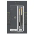 Набор ручек 'Parker' JOTTER 17 SS GT FP+BP в подарочной упаковке DUOSETS