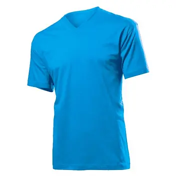 Футболка 'Stedman' 'Classic V-neck Men' Ocean Blue Синий 6920-09