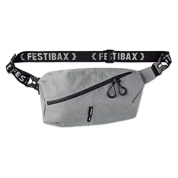 Сумка поясна 'FESTIBAX' 'BASIC' Серый Черный 12429-02