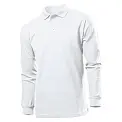 Футболка Поло 'Stedman' 'Polo Long Sleeve' White