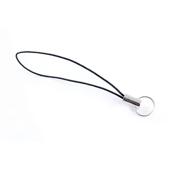 Шнурок з кільцем 'GoodRAM' для USB флешки Черный Серебристый 5257-01