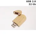 Флешка Классика деревянная 32 Gb USB 2.0