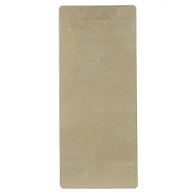 Пакет с плоским дном 145х340х90 крафт zip-замок (1000г кофе)
