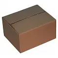 Коробка картонная Четырехклапанная 340х280х185 мм бурая