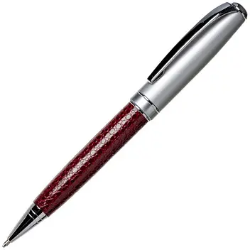 Ручка металлическая поворотная Серебристый Бордовый 15600-01
