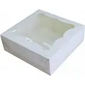 Коробка картонна Самозбірна 260х260х90 мм біла