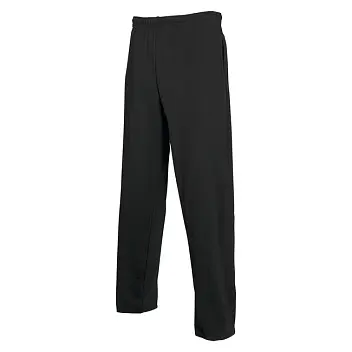 Брюки спортивные мужские 'Fruit of the Loom' 'OPEN HEM' Черный 8655-01