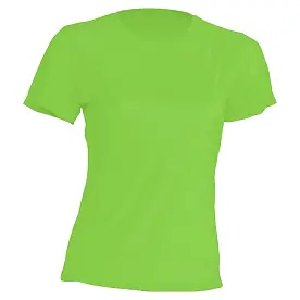 Футболка 'JHK' 'SPORT T-SHIRT LADY' LIME FLUOR