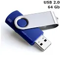 Флешка 'GoodRAM' 'TWISTER' 64 Gb USB 2.0 синя
