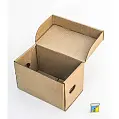 Коробка картонная Самосборная 245х150х160 мм бурая