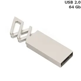 Флешка 'Crossing' silver 64 Gb USB 2.0
