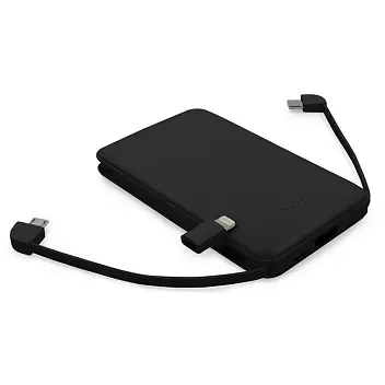 Повербанк PowerBank 5000 mAh Черный 14809-02