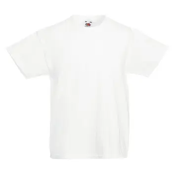 Футболка детская 'Fruit of the Loom' 'Kids Valueweight T' Белый 5694-01