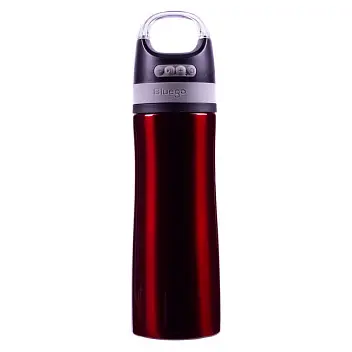 Термопляшка 'Boston Bluetooth' glossy 520 мл Черный Бордовый 30058-34