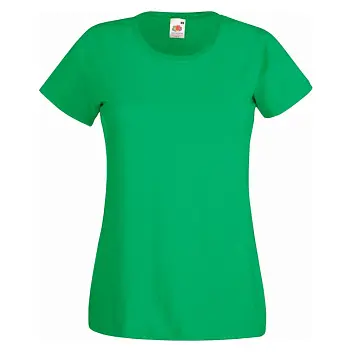 Футболка жіноча 'Fruit of the Loom' 'Ladies Valueweight T' Зеленый 5702-06