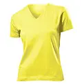 Футболка 'Stedman' 'Classic V-neck Women' Yellow