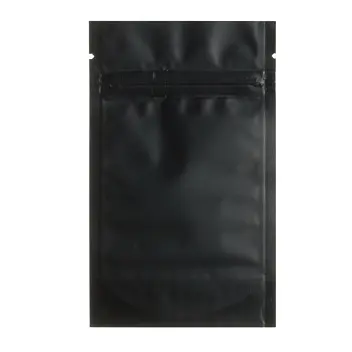 Пакет Саше 80х130х27 zip-замок Черный 12790-02