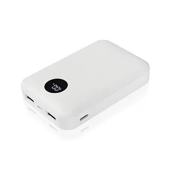 Повербанк PowerBank 10000 mAh Белый 14767-01