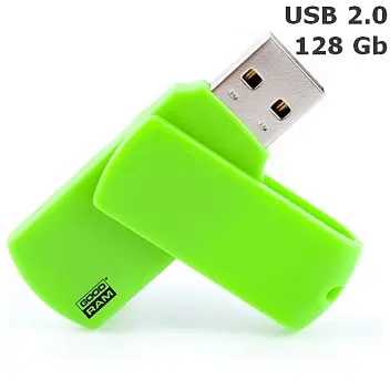 Флешка 'GoodRAM' 'COLOUR' 128 Gb USB 2.0 зелена Зеленый 6327-04