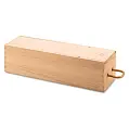 Коробка для пляшки дерев'яна 345х95х95мм